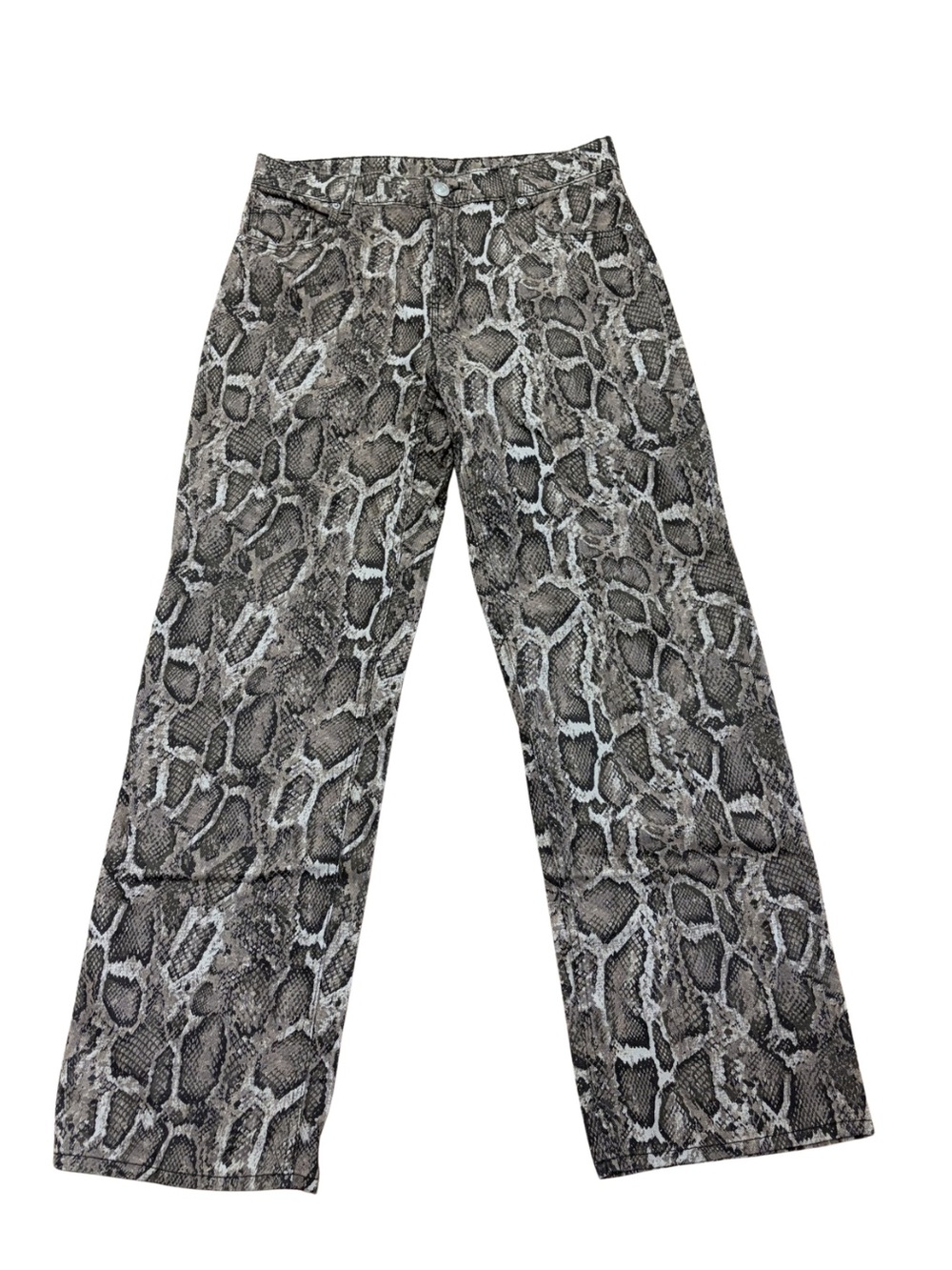 Snake-Print Pants